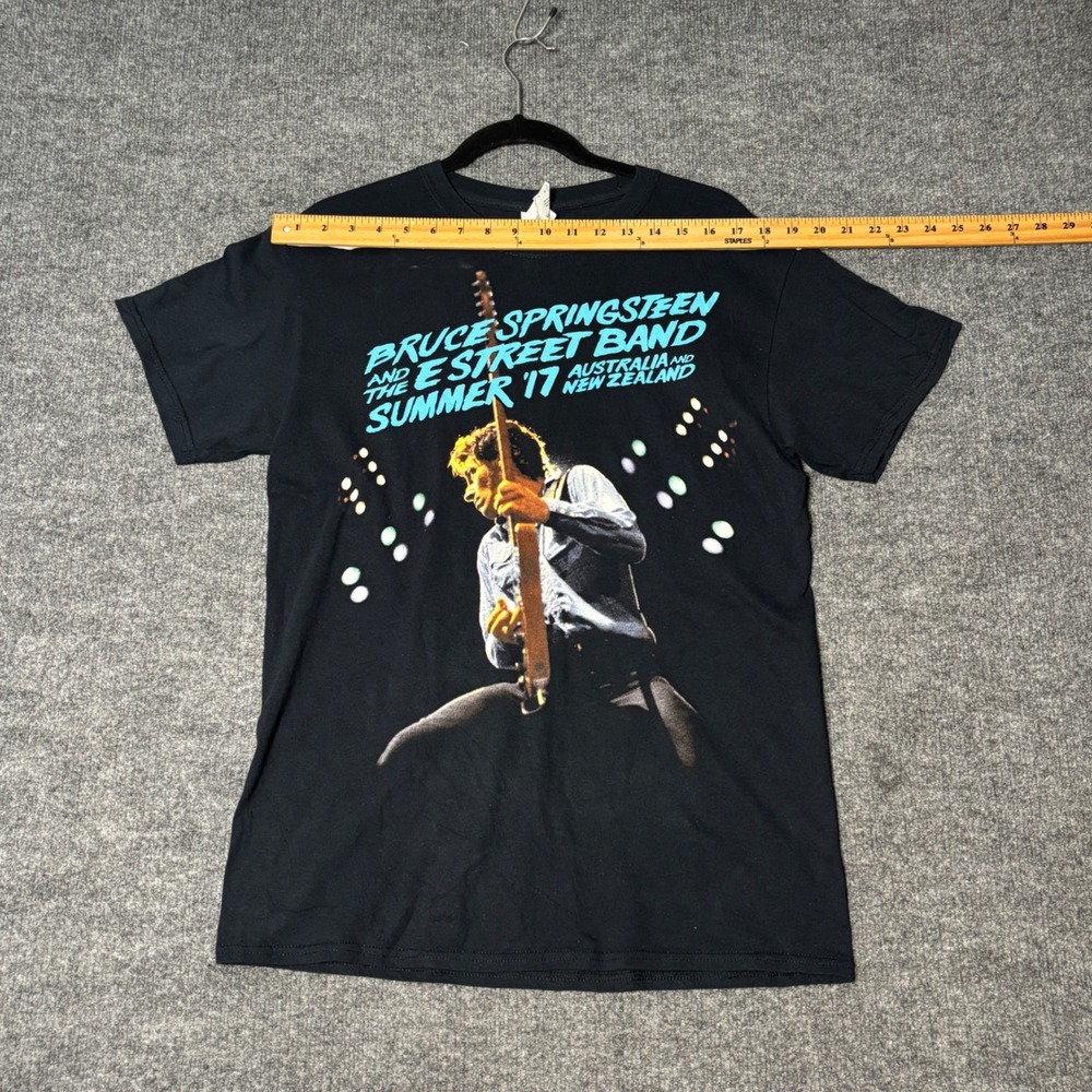 Bruce Springsteen E Street Band Summer 17 Tour Shirt Mens M Black Concert Tee - Picture 13 of 14